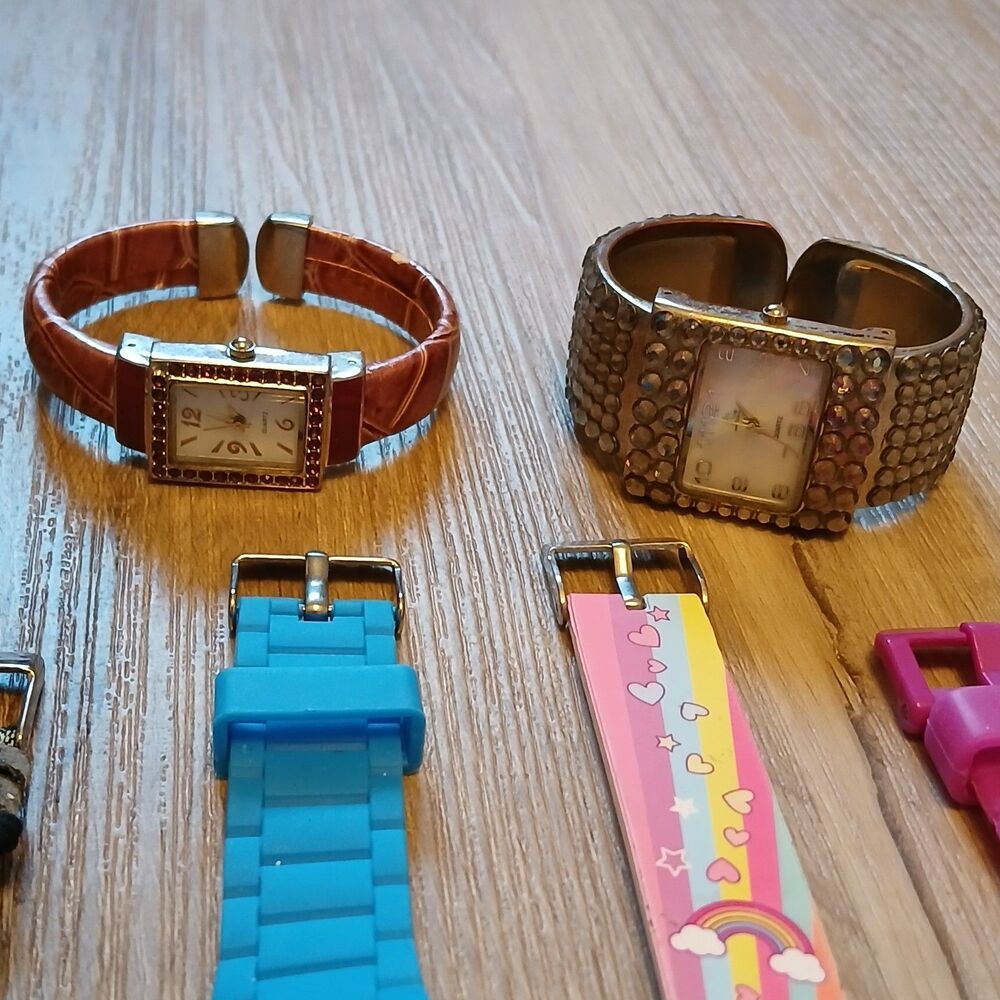 25+ Pc Watch Repair Lot VTech DX2 Timex Expedition Pulsar Art Steampunk Parts - Picture 8 of 10
